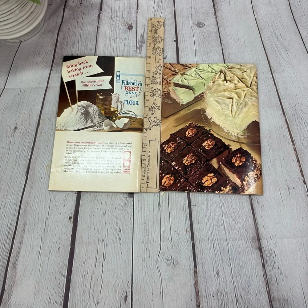 Vintage soft cover Recipe cookbook Pillsbury 1966 &  good housekeeping 1958